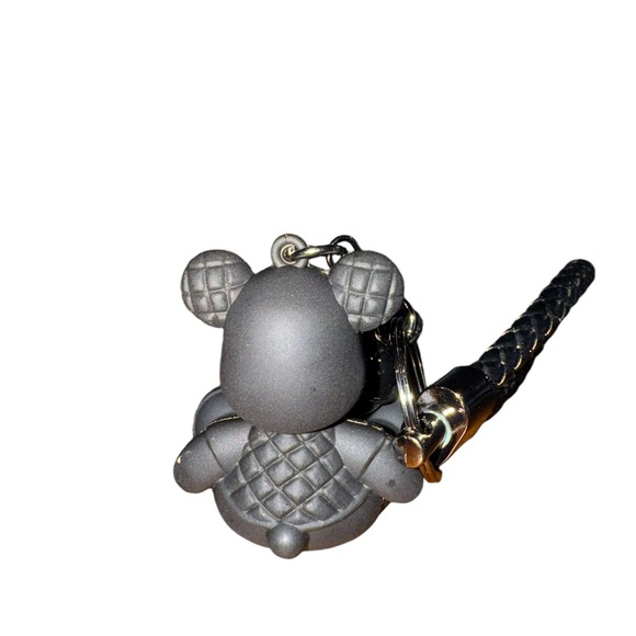 Bear Charm Black With Braided Rope For Gifts,Bags, Backpacks, And Satchels NWT - Picture 4 of 7